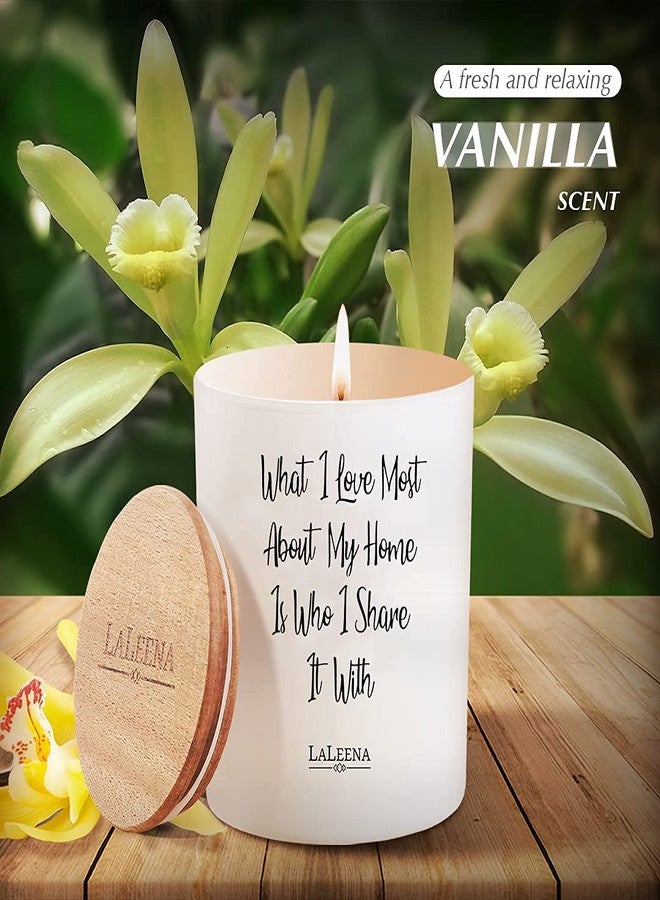 LaLeena - New Home Scented Candle - Best Housewarming Gifts - New Homeowners Gift Ideas - Housewarming Gift Basket (Vanilla, Large 14 oz) - Image 4